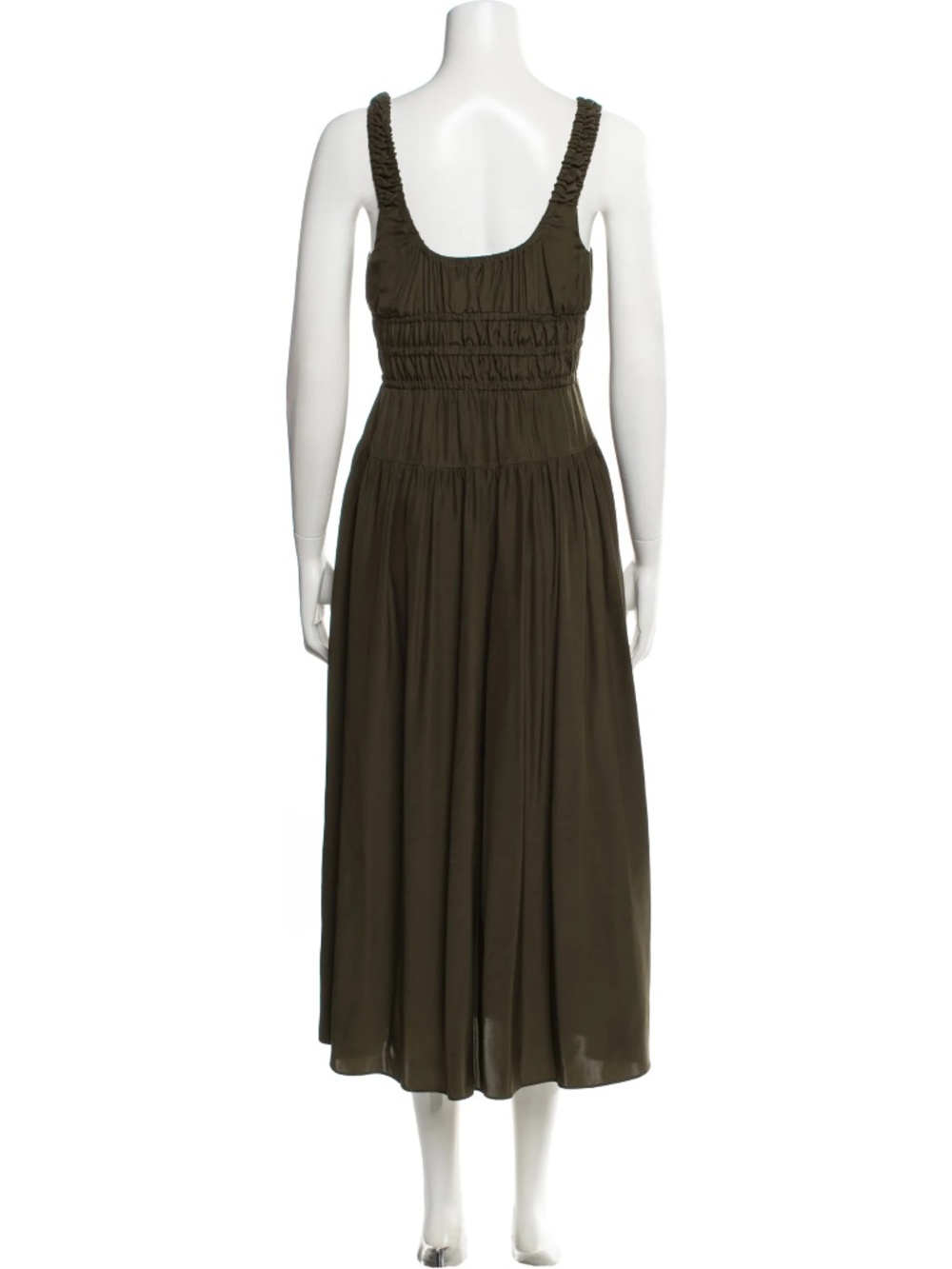 La Ligne Silk Midi Dress - Picture 6 of 10
